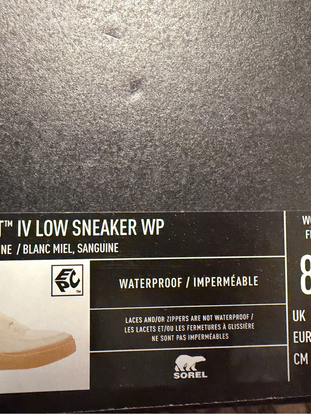 Sorel Out N About IV Low Sneaker WP NWT - Picture 6 of 7